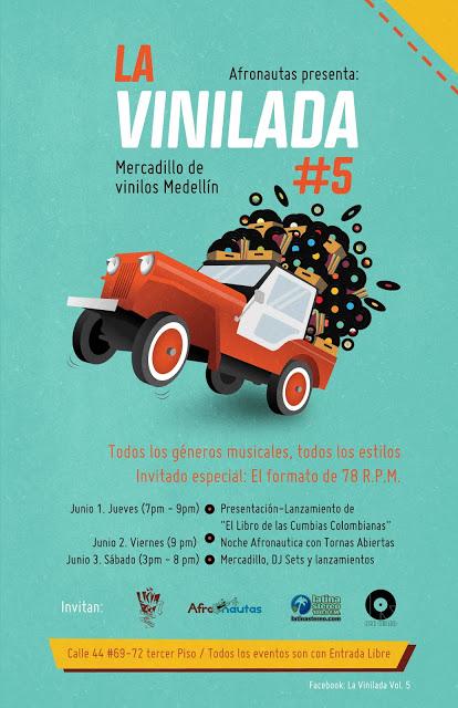 La Vinilada Vol. 5 / Mercadillo del vinilo Medellín