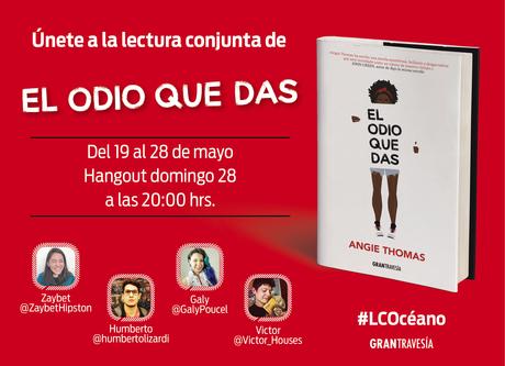 No te pierdas el hangout de la #LCOcéano de El odio que das