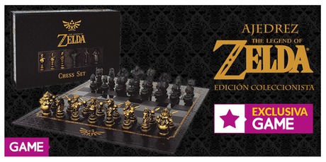 ¡No te pierdas este exclusivo ajedrez de Zelda de GAME! ¡No te pierdas este exclusivo ajedrez de Zelda de GAME!