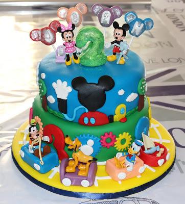 Tarta Mickey 2  añitos Para Joan Serafí