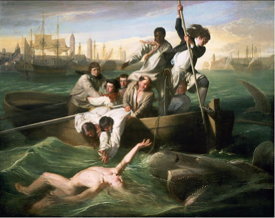 Watson y el tiburón (John Singleton Copley). Todo comenzó en el puerto de La Habana.