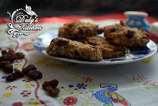 Galletas de plátano y avena