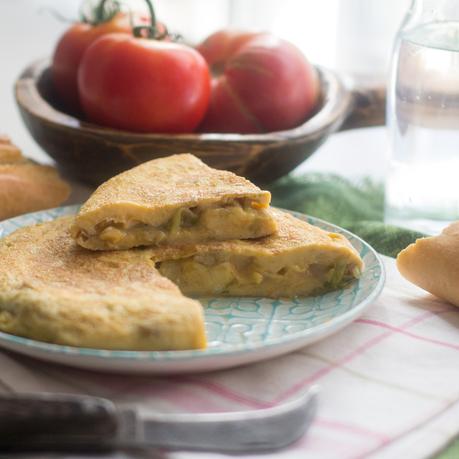 receta de tortilla de lechuga