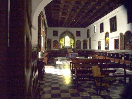 La Iglesia del Convento de Santa María de Jesús (6): el Muro del Coro.