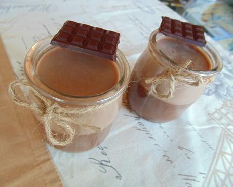 Panna cotta 2 chocolates Panna cotta 2 chocolates