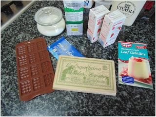 Panna cotta 2 chocolates Panna cotta 2 chocolates