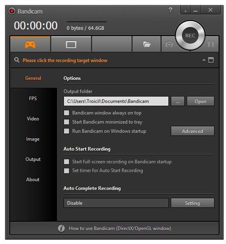 Bandicam 3.4 Haga Video Tutoriales, Capture y Grabe La Pantalla de Su ordenador en Alta Calidad