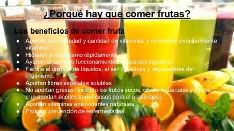 ¿Fruta entera o en jugo natural?