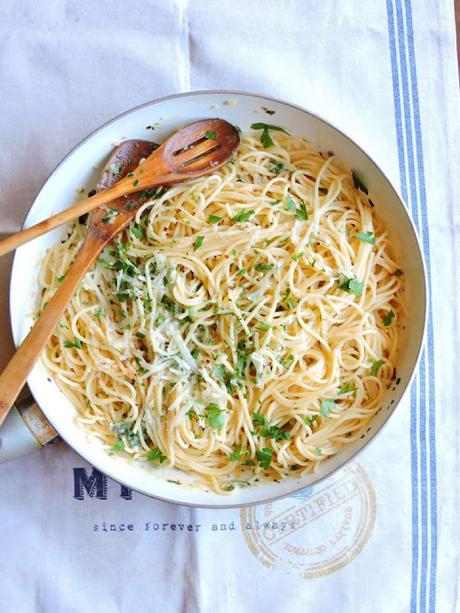 Espaguetis aglio & olio