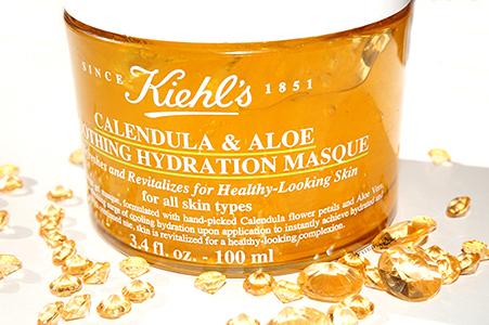 Mascarilla de Caléndula y Aloe Vera de Kiehls; un oasis de calma