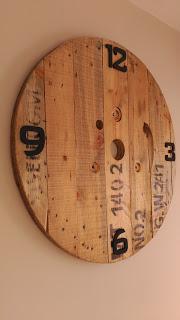 Reloj DIY de madera LcB