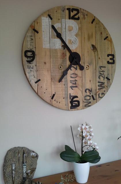 Reloj DIY de madera LcB