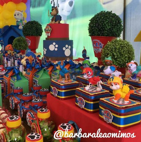 Fiesta temática patrulla canina