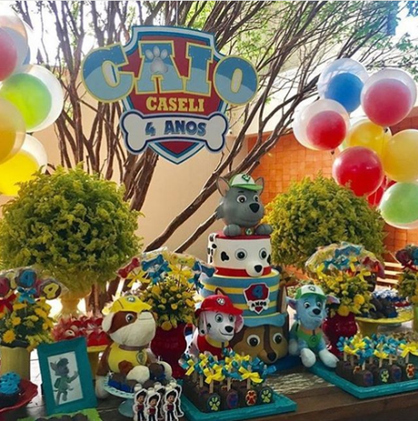 Fiesta temática patrulla canina