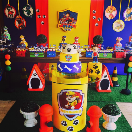 Fiesta temática patrulla canina