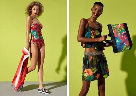 Desigual SS17. La moda que nos lleva de viaje por el Mundo. desigual ss17 bikinis