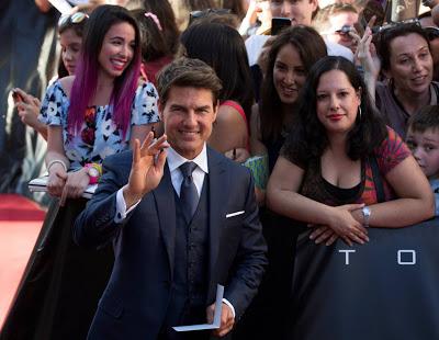 Tom Cruise revolucionó Madrid