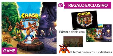 Crash Bandicoot vuelve a lo grande en GAME con estos regalos Crash Bandicoot vuelve a lo grande en GAME con estos regalos