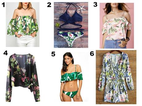 En tendencia: Estampado Tropical