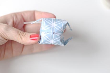 Guirnalda de origami para esas noches de verano al aire libre
