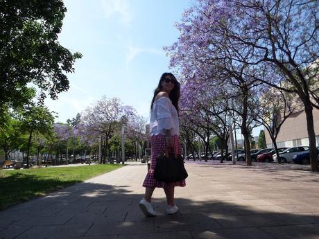 Fabtravels: Barcelona with red vichy Fabtravels: Barcelona with red vichy