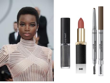 Maria Borges maquillaje para Cannes por Loreal
