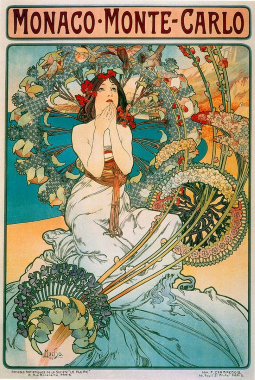 El cartel publicitario y el cartel Art Nouveau.