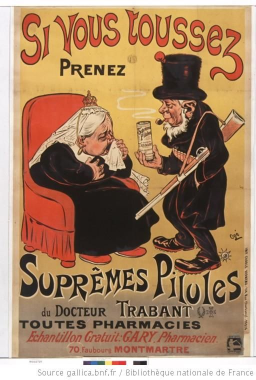 El cartel publicitario y el cartel Art Nouveau.