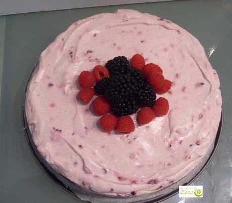 Cheesecake de moras