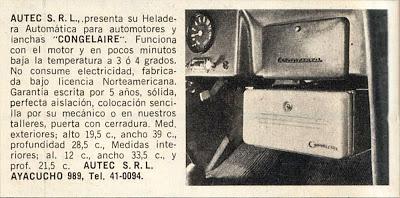 Heladera en el automóvil Heladera en el automóvil