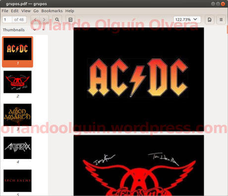 Linux: Crear un PDF con imágenes Linux: Crear un PDF con imágenes