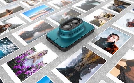 Print, un nuevo concepto de cámara híbrida digital e instantánea con un diseño moderno y atractivo Print Papel