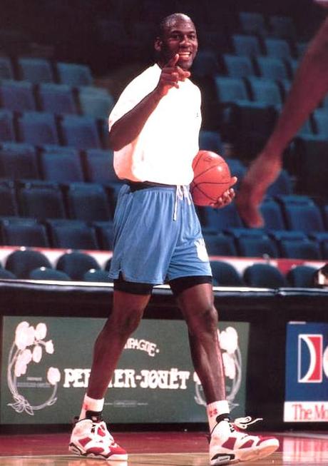 Los pantalones cortos de Michael Jordan