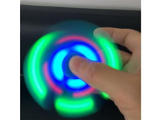 Fidget Spinner con parlantes, bluetooth, Wireless, que se conecta a tu Celular, Tambien trae luz LED