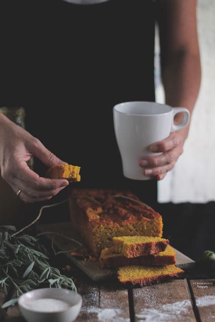 Golden latte loaf cake #singluten