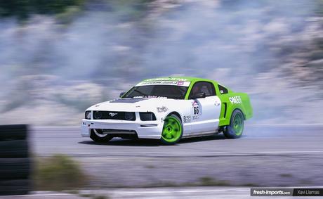 Tandas de drift en Can Padró. El calor fue otro de los protagonistas. Tandas de drift en Can Padró. El calor fue otro de los protagonistas.