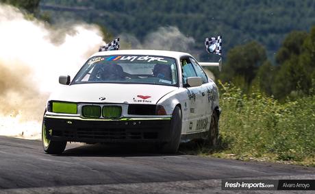 Tandas de drift en Can Padró. El calor fue otro de los protagonistas. Tandas de drift en Can Padró. El calor fue otro de los protagonistas.