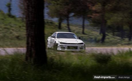 Tandas de drift en Can Padró. El calor fue otro de los protagonistas. Tandas de drift en Can Padró. El calor fue otro de los protagonistas.