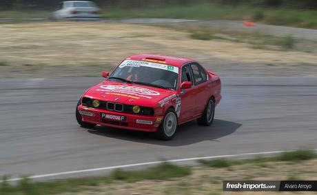 Tandas de drift en Can Padró. El calor fue otro de los protagonistas. Tandas de drift en Can Padró. El calor fue otro de los protagonistas.
