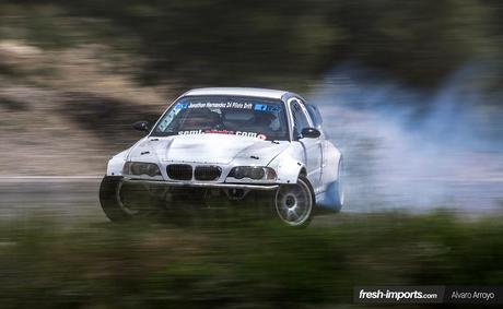 Tandas de drift en Can Padró. El calor fue otro de los protagonistas. Tandas de drift en Can Padró. El calor fue otro de los protagonistas.