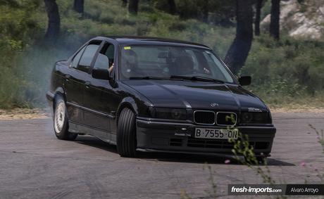Tandas de drift en Can Padró. El calor fue otro de los protagonistas. Tandas de drift en Can Padró. El calor fue otro de los protagonistas.