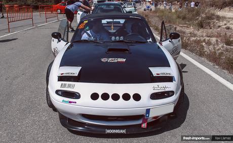 Tandas de drift en Can Padró. El calor fue otro de los protagonistas. Tandas de drift en Can Padró. El calor fue otro de los protagonistas.