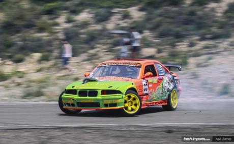 Tandas de drift en Can Padró. El calor fue otro de los protagonistas. Tandas de drift en Can Padró. El calor fue otro de los protagonistas.