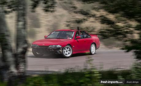 Tandas de drift en Can Padró. El calor fue otro de los protagonistas. Tandas de drift en Can Padró. El calor fue otro de los protagonistas.