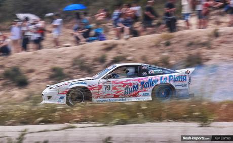 Tandas de drift en Can Padró. El calor fue otro de los protagonistas. Tandas de drift en Can Padró. El calor fue otro de los protagonistas.