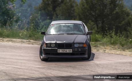 Tandas de drift en Can Padró. El calor fue otro de los protagonistas. Tandas de drift en Can Padró. El calor fue otro de los protagonistas.