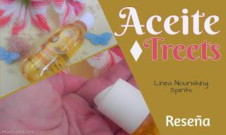 Aceite Treets traditions: El olor de MI verano.