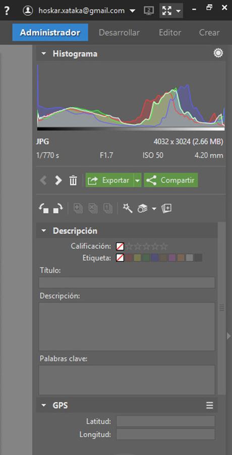 Zoner Photo Studio X, análisis (I): Un “novato” que quiere desbancar a Lightroom con argumentos Zonerphotostudio Herramientas