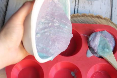 DIY Jabón exfoliante Unicorn Sakura Flower DIY Jabón exfoliante Unicorn Sakura Flower