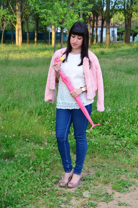 Flamingo umbrella Flamingo umbrella